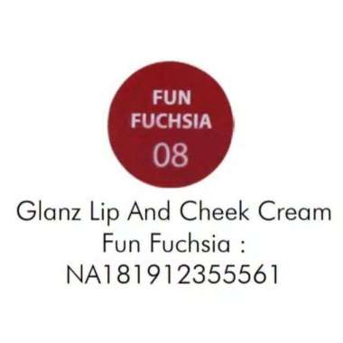 Glanz Lipstik/Lipcream Lips & Cheek Cream Anti Aging & Sebum Pelembab Bibir KK Indonesia 08