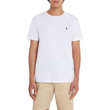 POLO 7176.25X Mens Jersey Crewneck T-Shirt - White M