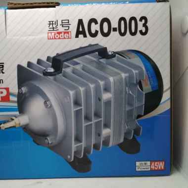 Pompa Udara Aerator Air Pump Aquarium YAMANO ACO 003 Silver