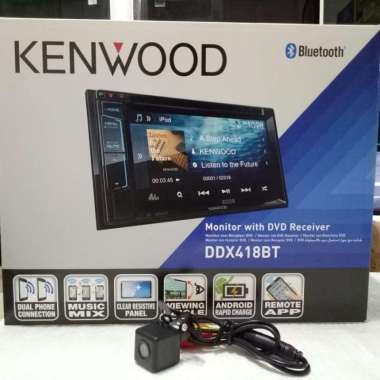Kenwood ddx418bt - doubledin kenwood ddx 418 bt bonus camera mundur
