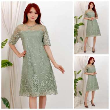 Sackdress brokat modern discount