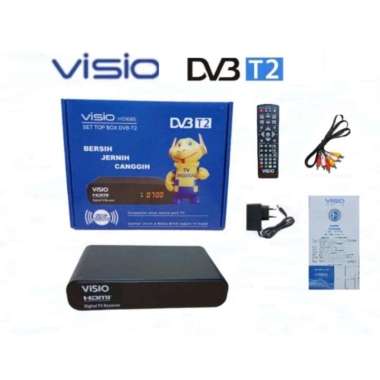 SET TOP BOX VISIO TV DIGITAL DVB-T2