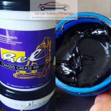 GEMUK PASLIN STEMPET ALAT BERAT & MESIN INDUSTRI & SASIS - REL CHASSIS GREASE MP 15 KG ORIGINAL