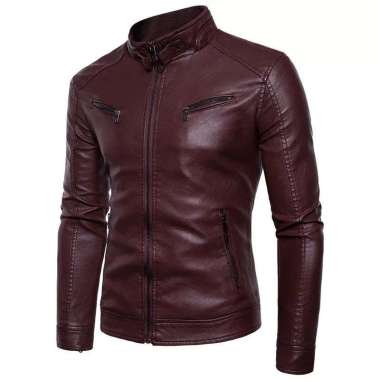 jaket kulit asli pria-jaket kulit asli super dari kulit domba Garut