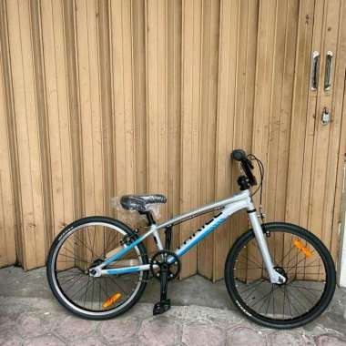 BMX Thrill Fiery Expert Silver Blue 22 inch