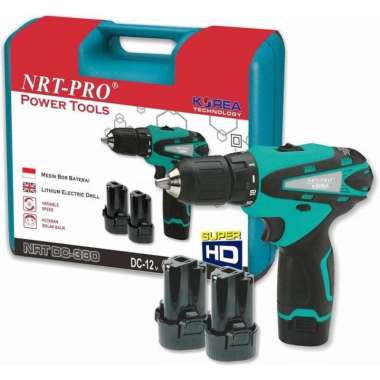 NRT PRO DC-330 Mesin Bor Baterai Cordless