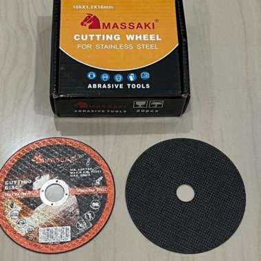 batu gerinda potong massaki 4x1.2x16mm/steel and iron cutting