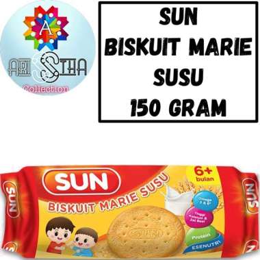 SUN Biskuit Marie Susu 150 Gram