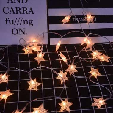 OEM SK-C774 Lampu Tumblr Bintang Warna Warni Hias Natal Dekorasi Rumah Kamar Tidur Light Star Lamp /