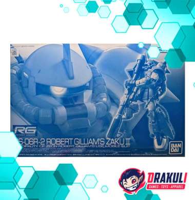 BANDAI Plamo RG Excitement Embodied Robert Gilliams Zaku II