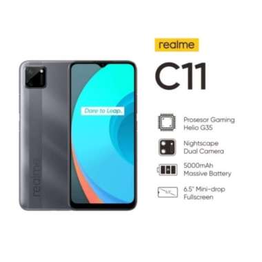 Realme C11 Ram 4 Rom 64GB Biru