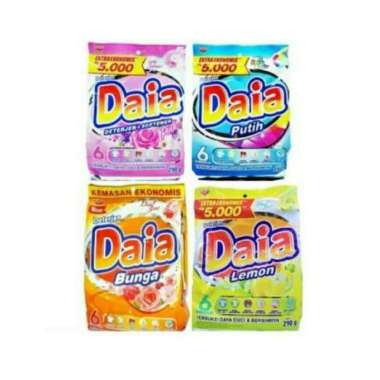 Detergent bubuk Daia (kemasan 5000) wangi random / detergent harum dan bersih