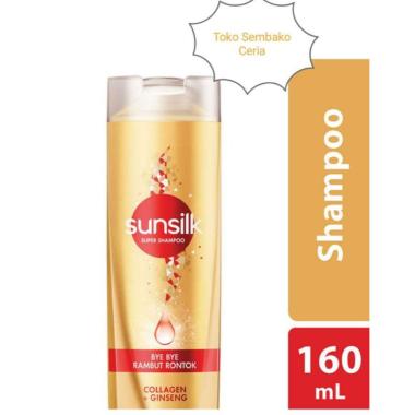 Promo Harga Sunsilk Super Shampoo Bye Bye Rambut Rontok 160 ml - Blibli