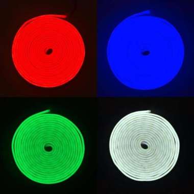 Lampu Neon Flex LED DC 12volt 5 meter / Selang Flexible LED Susu DC12V