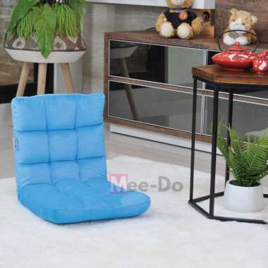 Mee-Do Kursi Lantai Tatami / Kursi Lipat / Sofa Lantai / Sofa Lesehan BIRU