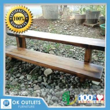 RAK POT BUNGA KAYU SUSUN COKELAT