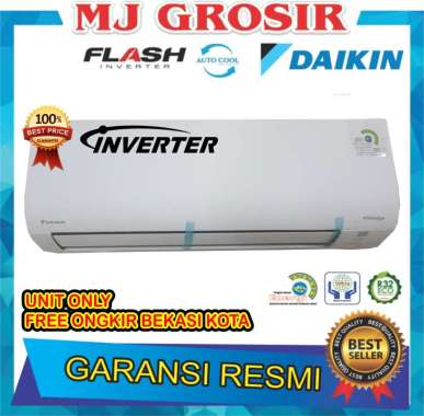 Daikin FTKQ 25 UVM4 RKQ 1 PK 25UVM4 R32 Flash Inverter Unit Only AC Bekasi & Cikarang
