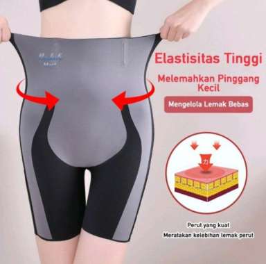 Ion 5D Slimming Pants Celana Korset Pelangsing Korset Korset Celana Pendek Yoga Gym Sport