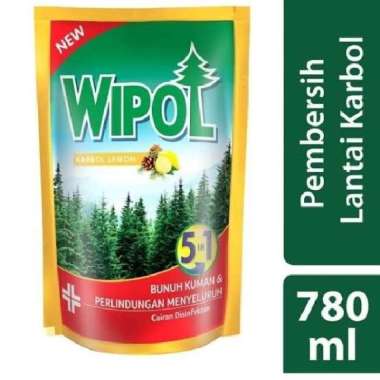 Wipol Karbol Lemon 780 ml | Pembersih Lantai Wipol Karbol Lemon 780