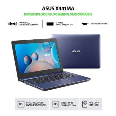 ASUS VivoBook X441MAO-414 - Peacock Blue