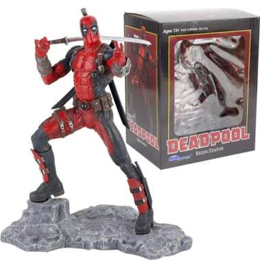 Action Figure Deadpool Marvel Premier Collection Resin Statue