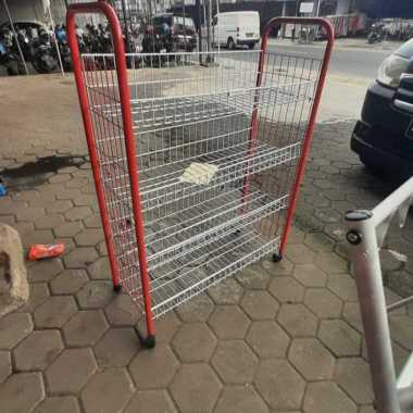 Rak Jumbo Susun 4 Master / Rak Pajangan Susun 4