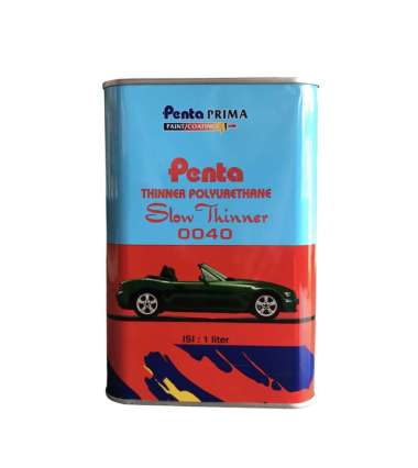 Thinner PU Penta Slow Thinner 0040 1 liter - Tiner Cat Duco dan Clear Coat Mobil