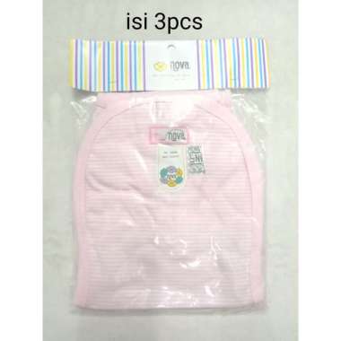 Nova Baby Popok Tali Bayi Ezy 3pcs Stripe/Salur Popok Bayi 3PCS PINKSOFT
