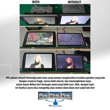 Head unit Android Tomiko OEM for All New Toyota Rush 6GB | 64GB