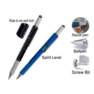 Bolpen Pulpen Multifungsi Cocok Untuk Hadiah Souvenir Ballpoint Stylus Kuning