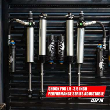 SHOCK FOX 2.0 PERFORMANCE SERIES ADJUSTABLE SHOCK SET 1.5-3.5 IN LIFT