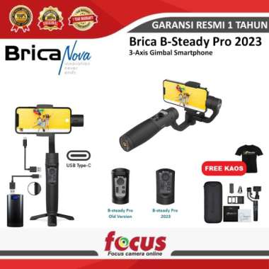 BRICA B-STEADY PRO 2023 3-AXIS GIMBAL SMARTPHONE