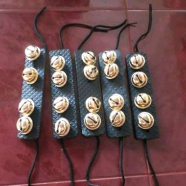 5 PASANG Gelang kaki Kerincingan untuk pentas Kuda lumping Tarian lain