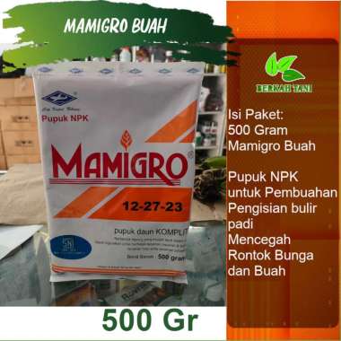 Pupuk Mamigro Merah 500 Gram Pupuk NPK Pembuahan Tanaman