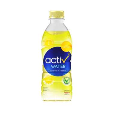 ACTIV WATER LEMON MINUMAN ISOTONIC DAN VITAMIN 380 ML