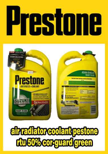 air radiator coolant pestone rtu 50 Persen cor-guard green - 67315 -