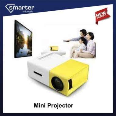 MINI PROJECTOR LED YG300 WIFI LCD HOME PROYEKTOR IOS ANDROID HANDPHONE anycast