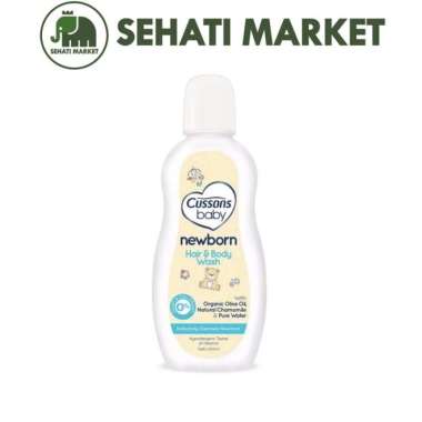 CUSSONS BABY NEWBORN HAIR BODY WASH ORGANIC OLIVE OIL 100ml