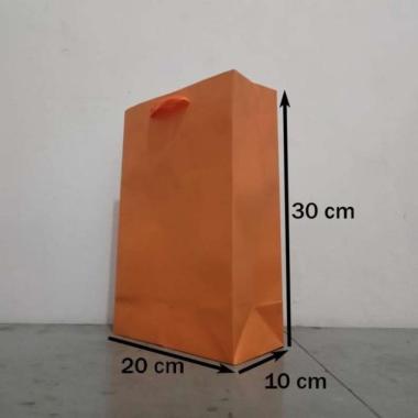 Paperbag Polos Buffalo - KUNING - 20 x 10 x 30