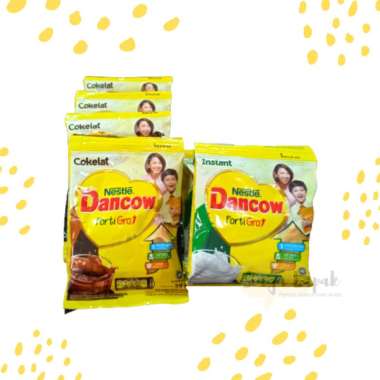 Susu Dancow Fortigro Sachet Rasa Coklat Vanila Coklat
