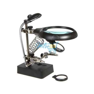 Taffware Helping Hand Alat Pegangan Solder Komplit MG16129 C