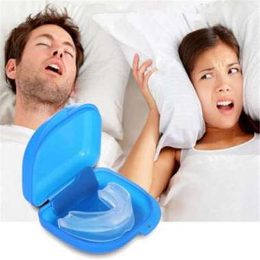 Alat Anti Dengkur Bruxism Sleep Apnea Night Guard Aid MouthGuard Kit
