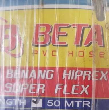 Selang Air Beta BENANG HIPREX | 1 inch | 1 Roll=50meter