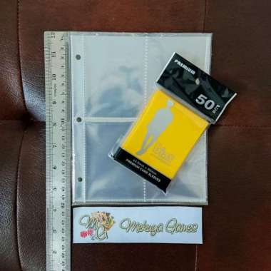 Sultan 8p A5 Sleeve 4p Page Binder 67x92mm 2R Pokemon Sport KPop Photo 6 + kuning