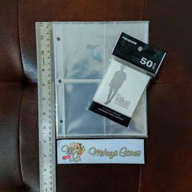 Sultan 8p A5 Sleeve 4p Page Binder 67x92mm 2R Pokemon Sport KPop Photo 6 + putih