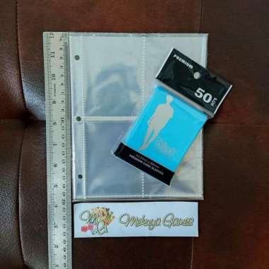 Sultan 8p A5 Sleeve 4p Page Binder 67x92mm 2R Pokemon Sport KPop Photo 6 + biru