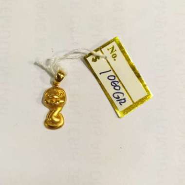 Liontin Shio Ular Emas Kuning 700