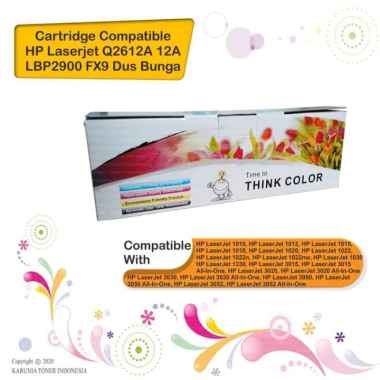 Compatible Toner Cartridge HP 12A Q2612A HP LaserJet 1018 1020 1022 C Monochrome