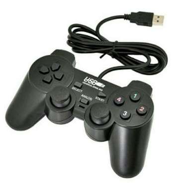 Gamepad SINGLE Getar Black - Stick PC Laptop - Joystick Usb M Tech