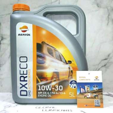 Repsol DXR ECO 10W-30 5 Liter CK-4/ CI-4 PLUS/ FA-4 (Oli Mesin Diesel/ Solar Premium)